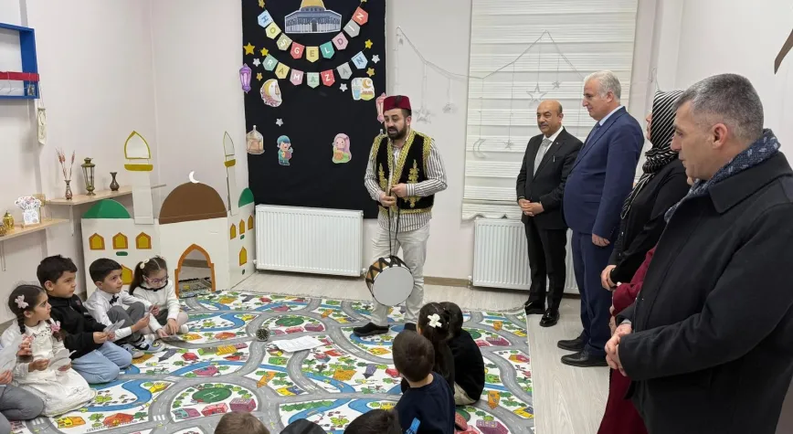 İl Millî Eğitim Müdürü Hacı Ömer Kartal Miniklerle Ramazan Coşkusunu Paylaştı