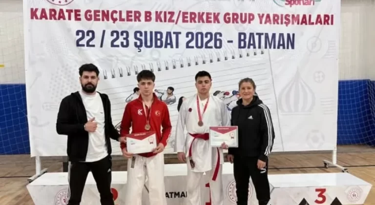 Karate’de Erzincan Fırtınası: 7 Madalya, Türkiye Finali Bileti