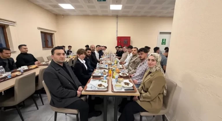 Kredi ve Yurtlar Kurumu Yurdunda Ramazan’ın Bereketi Paylaşıldı