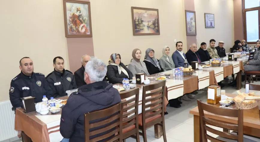 Tercan’da Şehit Aileleri ve Gaziler Onuruna İftar Programı