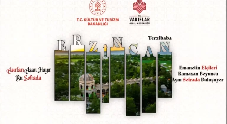 Vakıflar’dan Erzincan’da Ramazan Sofrası: Terzi Baba’da Her Gün 700 Kişilik İftar