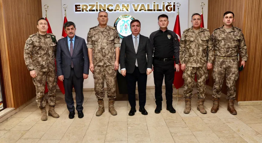 Vali Aydoğdu ve Başkan Aksun, Özel Harekât Heyetini Ağırladı