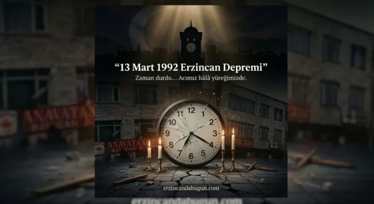 13 Mart 1992 Erzincan Depremi: Unutulmayan Acı ve Alınan Dersler