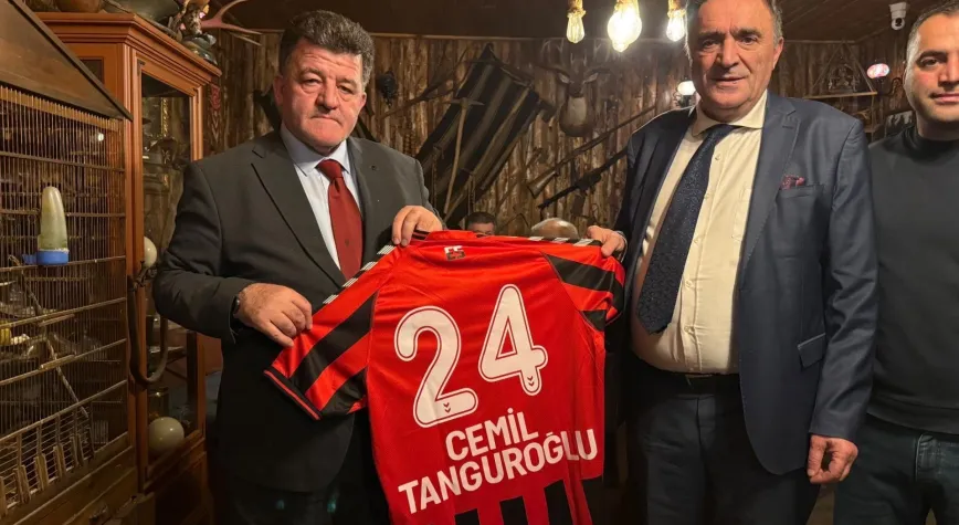 Başkan Güneş’ten İş İnsanı Cemil Tanguroğlu’na Teşekkür
