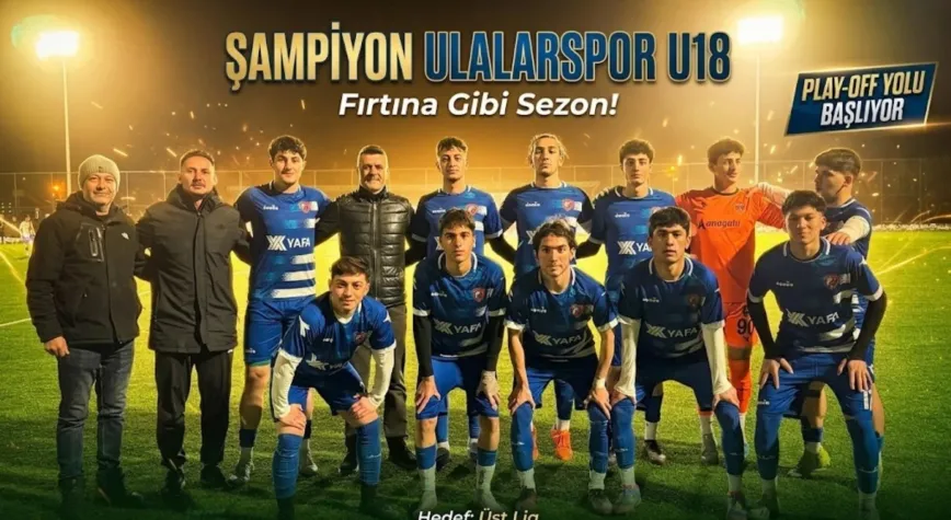 Erzincan Ulalarspor U18’de Şampiyon! Gözler Play-Off Maçlarında