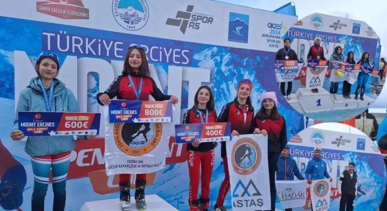 Erzincanlı Sporcular Erciyes’te Zirveye Çıktı: 4 Türkiye Şampiyonluğu
