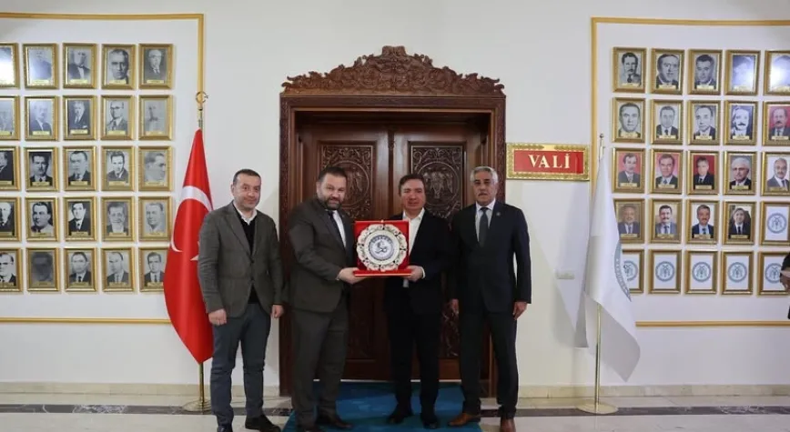 Hakem Camiasından Erzincan Valisi Aydoğdu’ya Nezaket Ziyareti