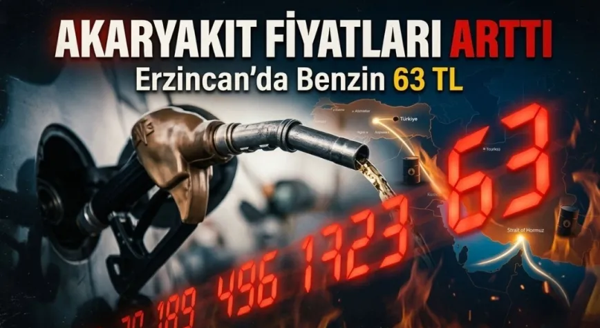 Hürmüz Boğazı’ndaki Kriz Pompaya Yansıdı: Erzincan’da Akaryakıta 6 TL Zam