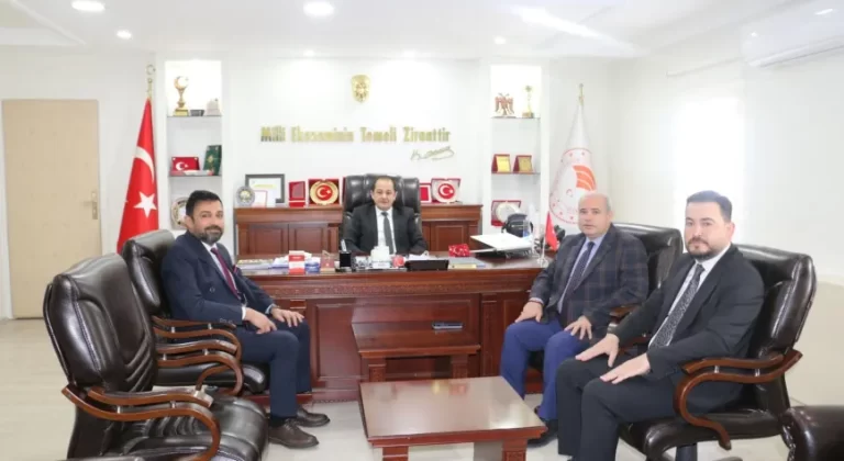 Tarım Kredi Kooperatifleri Yetkililerinden Erzincan Tarım ve Orman İl Müdürlüğü’ne Ziyaret