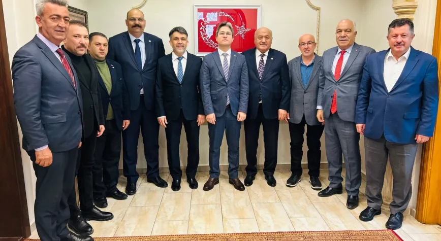 AK Parti Heyetinden Kaymakam Arıkan’a Ziyaret