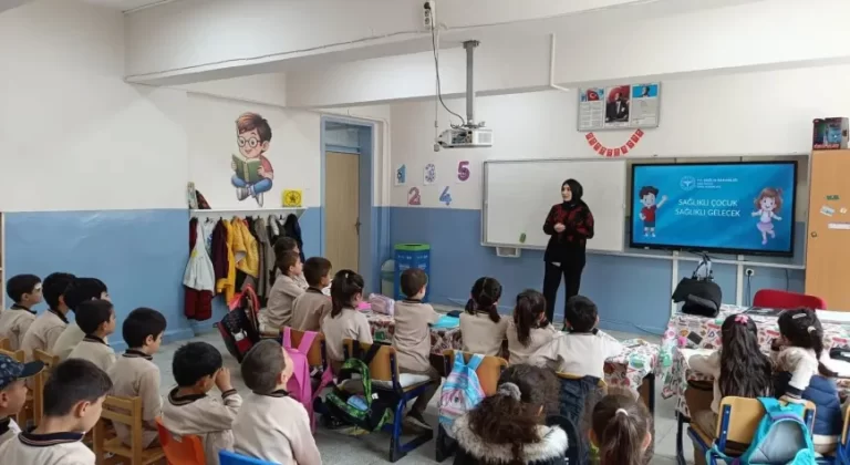 Çağlayan İlkokulu’nda Sağlık Eğitimi: 50 Öğrenci Bilinçlendirildi