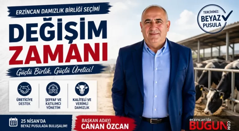 Erzincan Damızlık Birliği Seçiminde Canan Özcan’dan “Değişim” Mesajı