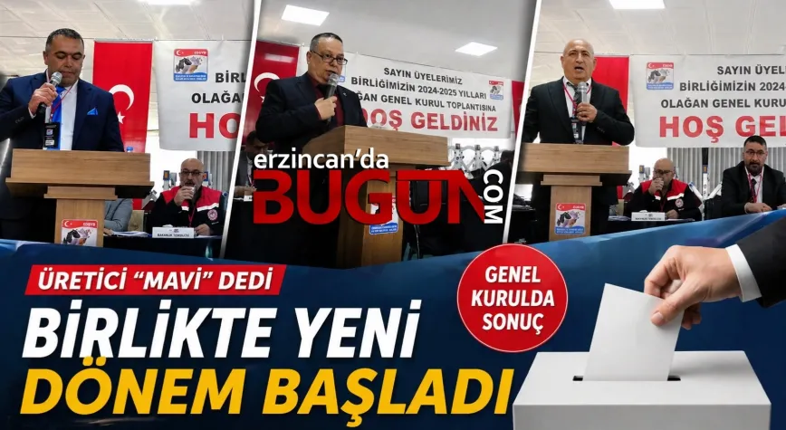 Erzincan Damızlık Sığır Yetiştiricileri Birliği’nde Yeni Dönem