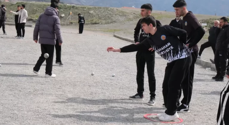 Erzincan’da Gençler Bocce İl Birinciliği Müsabakaları Tamamlandı