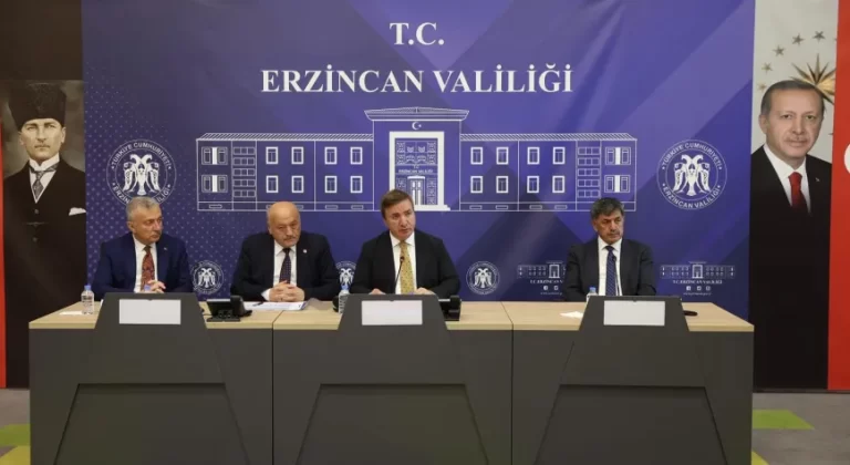 Erzincan’da İl Koordinasyon Kurulu Toplandı: Yatırımlar Masaya Yatırıldı