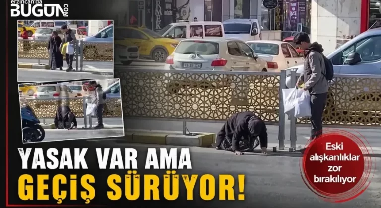 Erzincan’da Kapatılan Yaya Geçitleri Tartışma Konusu Oldu