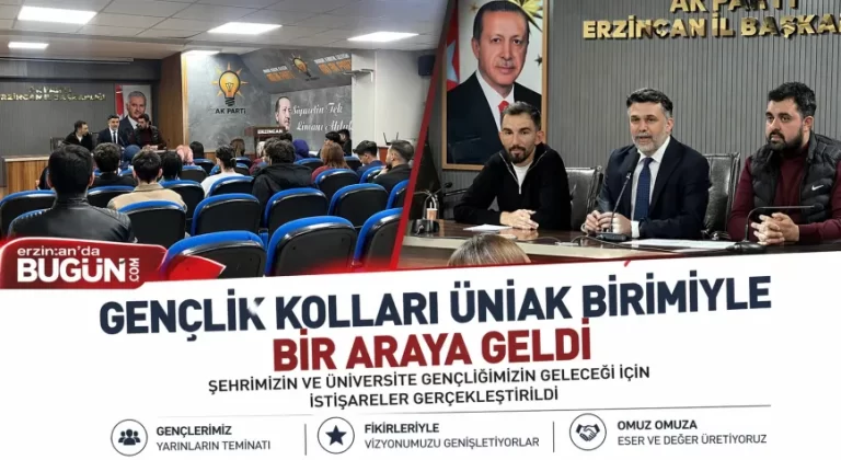 Gençlik Kolları ÜNİAK Birimiyle İstişare Toplantısı Gerçekleştirildi