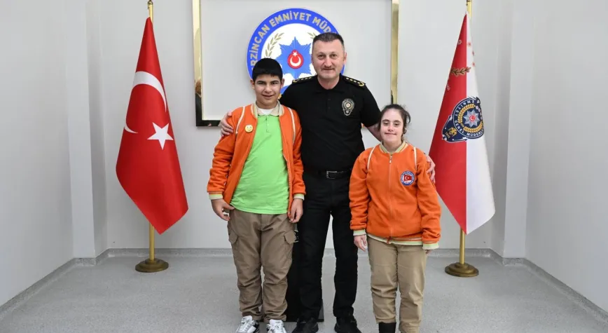 Özel Öğrencilerden Polis Haftası’nda Anlamlı Ziyaret