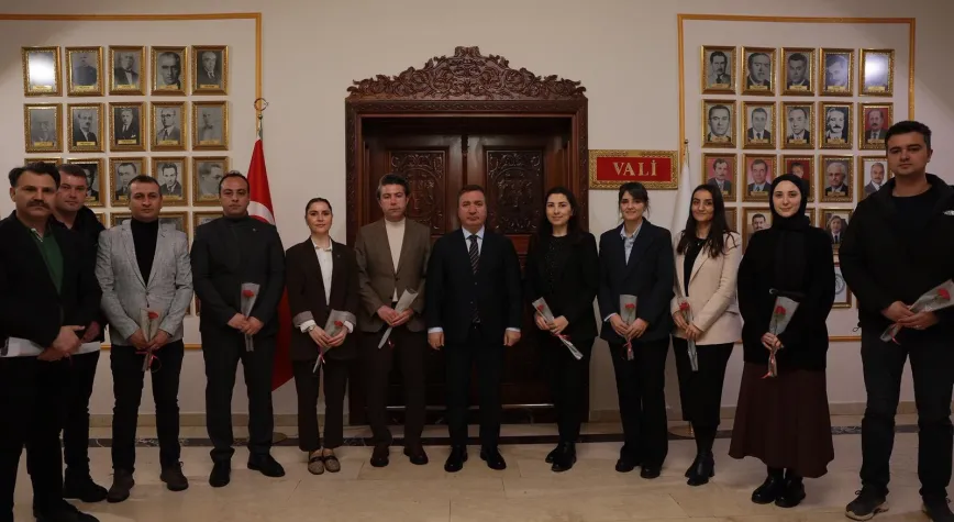 Vali Hamza Aydoğdu’dan Polis Haftası’nda Anlamlı Ziyaret