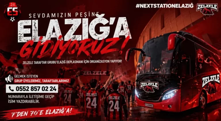 Zelzele Taraftar Grubu Elazığ Deplasmanı İçin Harekete Geçti