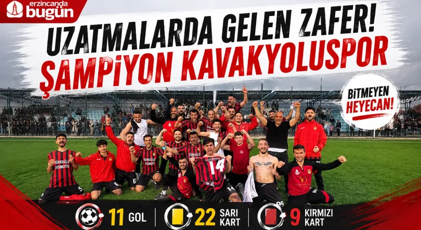11 Gol, 31 Kart, Bitmeyen Heyecan: Zirve Kavakyoluspor’un