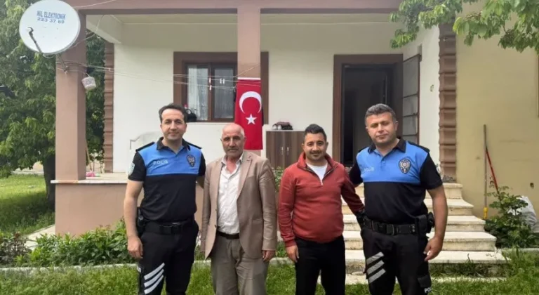 Emniyet Personelinden Şehit ve Gazi Ailelerine Bayram Ziyareti