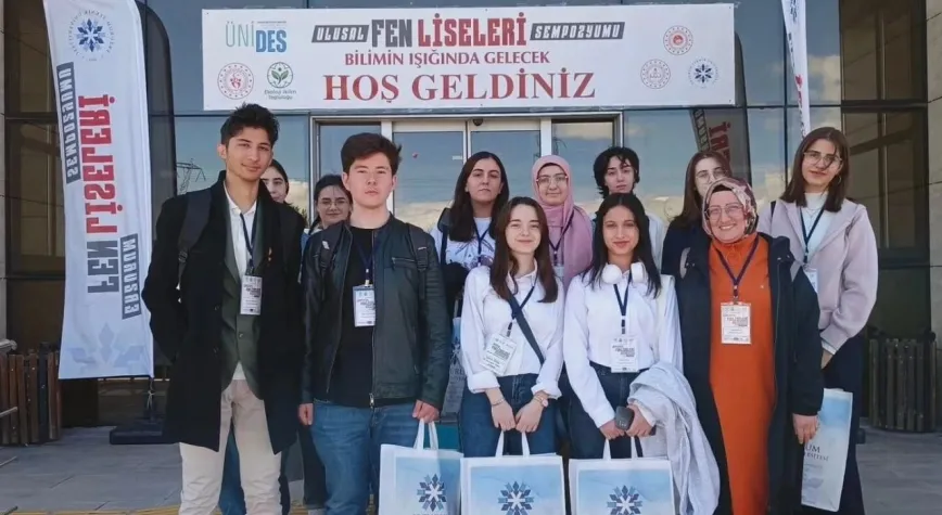 Erzincan Fen Lisesi’nden Bilim Zirvesinde Büyük Başarı