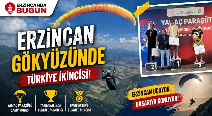 Erzincan Havacılık Kulübü’nden Türkiye İkinciliği