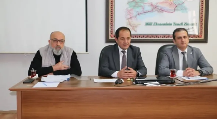Erzincan’da Su Ürünleri Sektörünün Geliştirilmesine Yönelik Değerlendirme Toplantısı