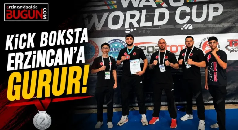 Erzincanlı Sporcu Caner Demir Dünya Kupası’nda İkinci Oldu