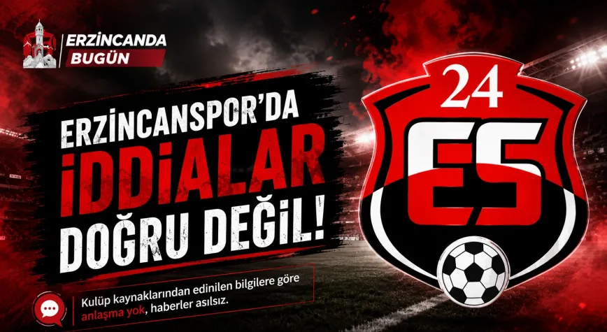 Erzincanspor’da Teknik Direktör Gündemi: İddialar Gerçeği Yansıtmıyor