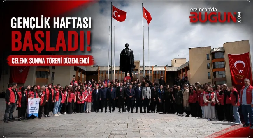 Gençlik Haftası Çelenk Sunma Töreniyle Başladı
