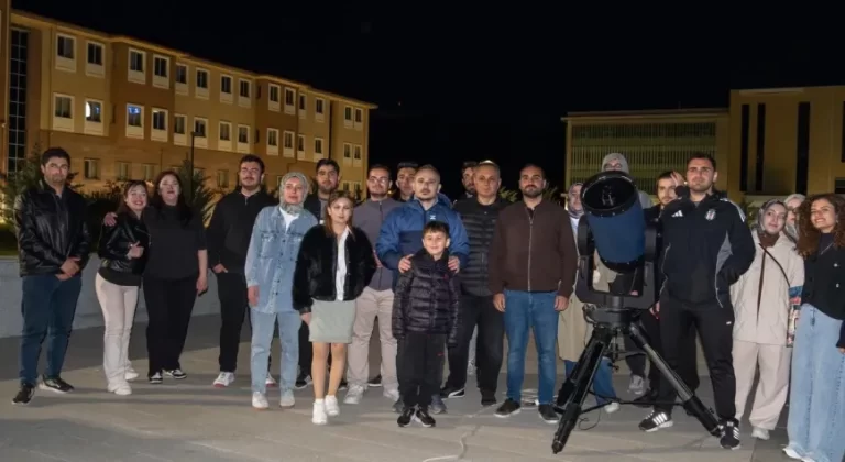 “Gökyüzü Gözlem Etkinliği” Üç Gün Boyunca Yoğun İlgi Gördü