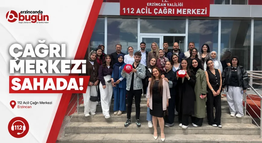Kemah MYO Öğrencilerinden 112 Acil Çağrı Merkezi’ne Teknik Gezi