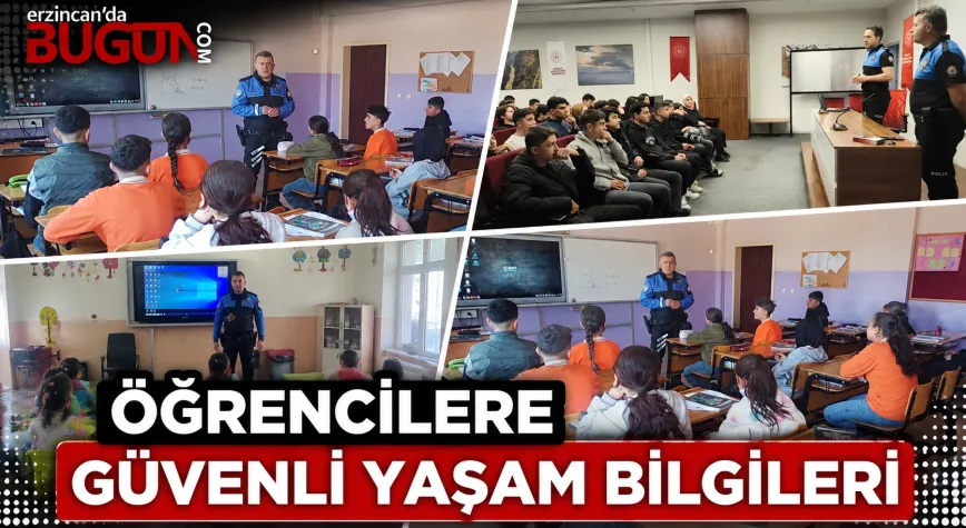 Öğrencilere Güvenli Yaşam Bilgilendirmesi