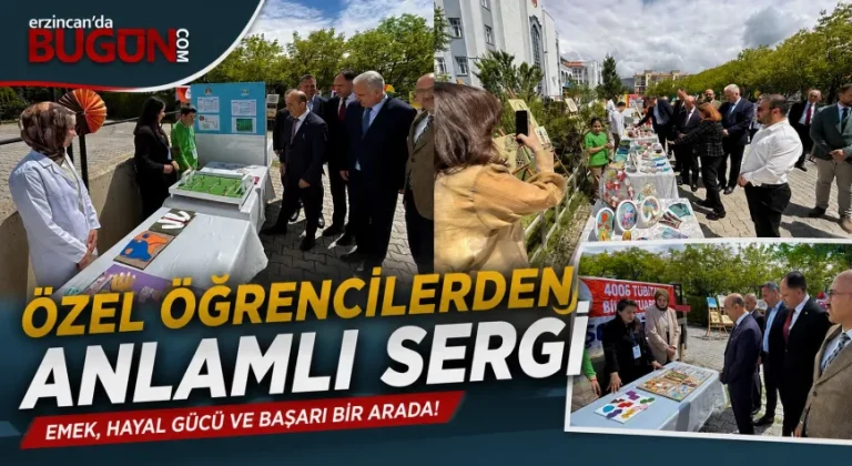 Özel Öğrencilerden Emek ve Hayal Gücü Dolu Sergi