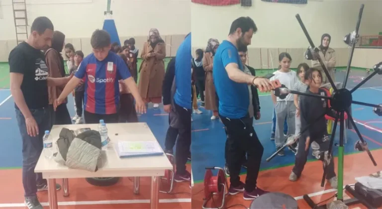 Tercan’da 160 Öğrenciye Sportif Yetenek Taraması Yapıldı