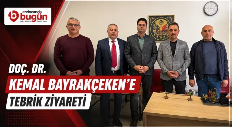 Türk Sağlık-Sen’den Doç. Dr. Kemal Bayrakçeken’e Tebrik Ziyareti