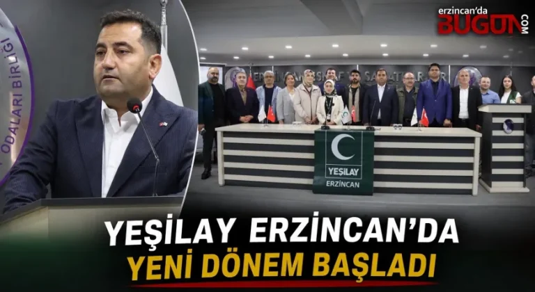Yeşilay Erzincan’da Güven Tazeledi: Bilal Selçuk Yeniden Başkan Seçildi