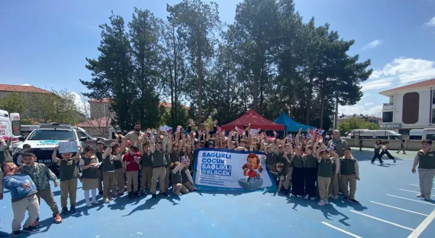 Ziya Gökalp İlkokulu’nda “Sağlıklı Çocuk Sağlıklı Gelecek” Etkinliği