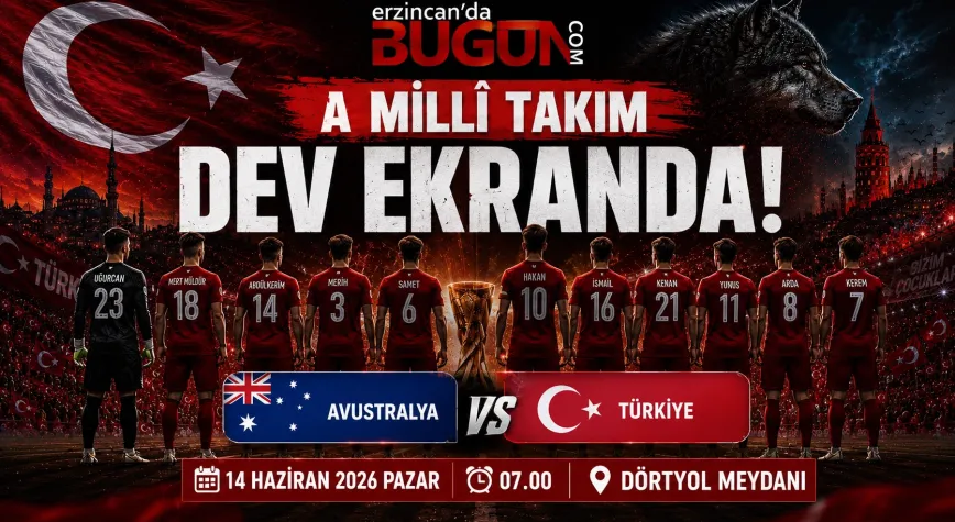 A Millî Takım Heyecanı Dörtyol Meydanı’nda Yaşanacak