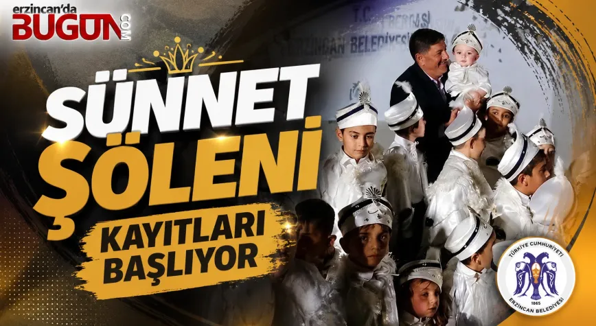 Erzincan Belediyesi Geleneksel Sünnet Şöleni İçin Kayıtlar Başlıyor