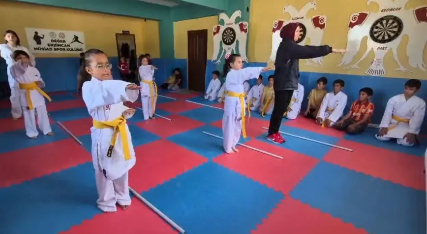 Erzincan’da Karateye Yoğun İlgi: Genç Sporcular Milli Takım Hedefliyor