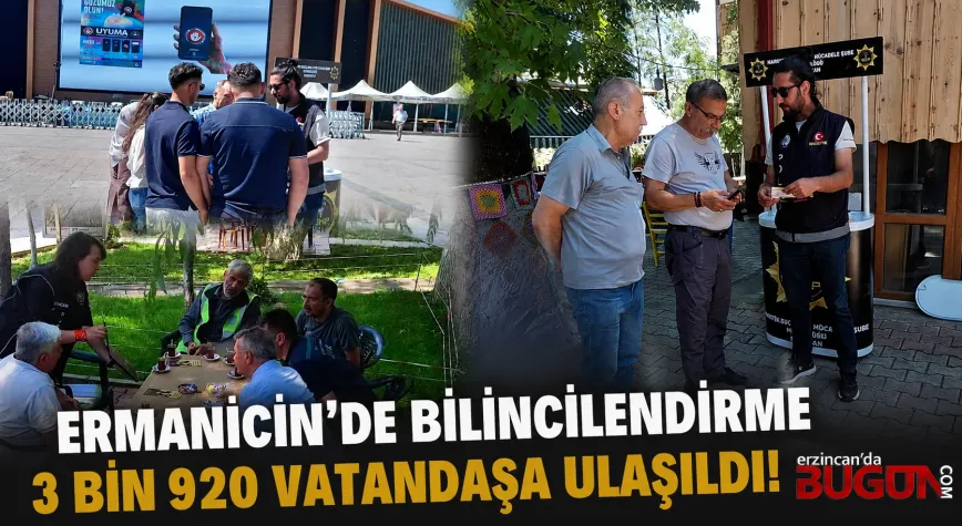 Erzincan’da Uyuşturucuyla Mücadelede Farkındalık Seferberliği: 3 Bin 920 Vatandaşa Ulaşıldı