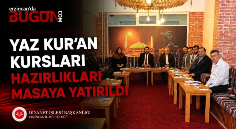 İl Müftülüğünde Yaz Kur’an Kursları Gündemi