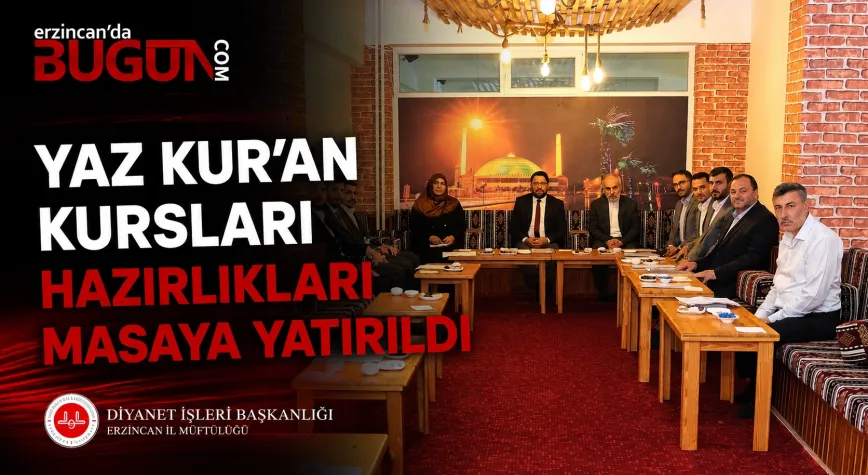 İl Müftülüğünde Yaz Kur’an Kursları Gündemi