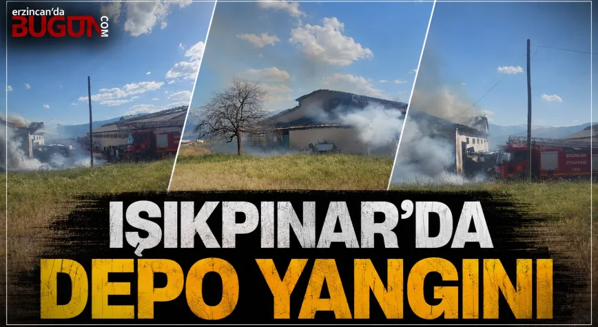 Işıkpınar Mahallesi’nde Depo Yangını Paniği