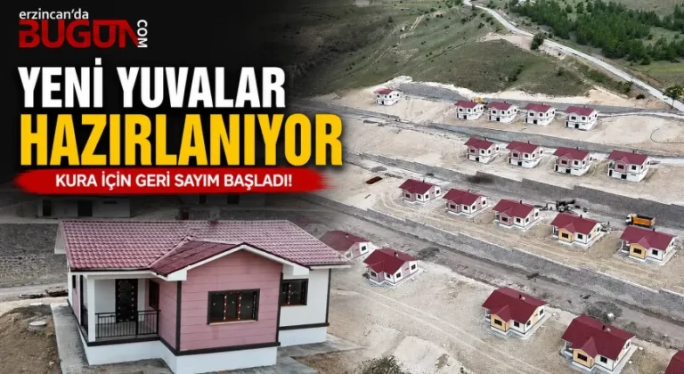 Kemah’da AFAD ve TOKİ Konutlarında Sona Doğru