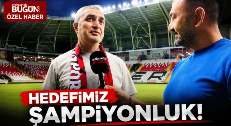 Mustafa Sarıgül İlk Özel Röportajını Recep Çetin’e Verdi: “Hedefimiz Şampiyonluk”