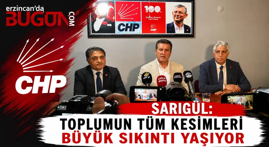 Sarıgül: Çiftçi, Esnaf ve Emekli Zor Günlerden Geçiyor